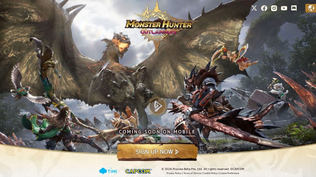 Monster Hunter Outlanders beta, comment s’inscrire pour tester le jeu ?