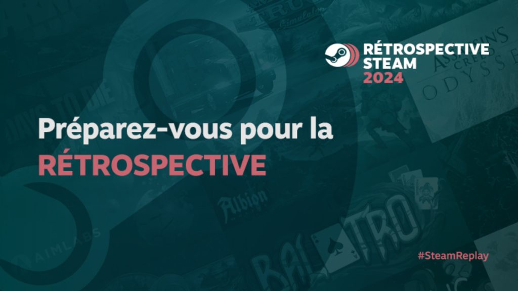 Steam Retrospective 2024 : comment obtenir votre récapitulatif et vos stats de l’année ?