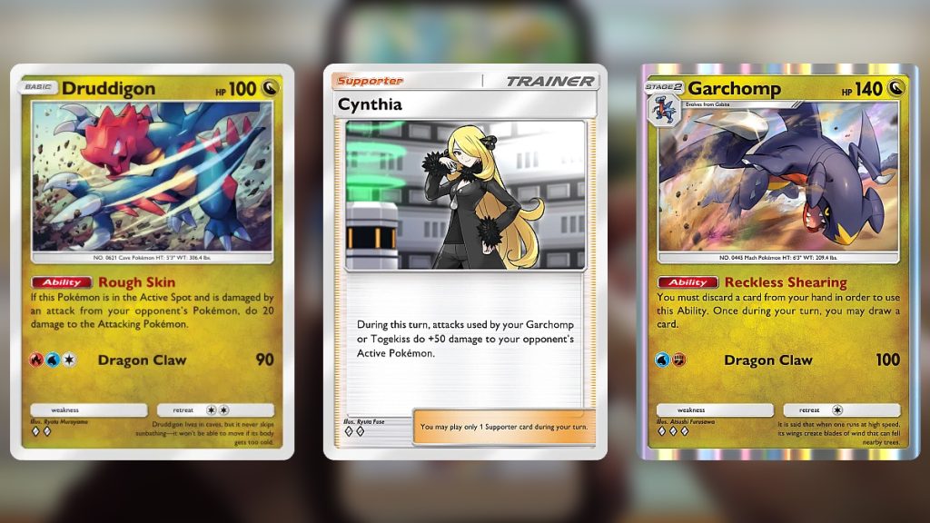 Meilleur deck Carchacrok avec Cynthia sur Pokémon TCG Pocket : liste des cartes