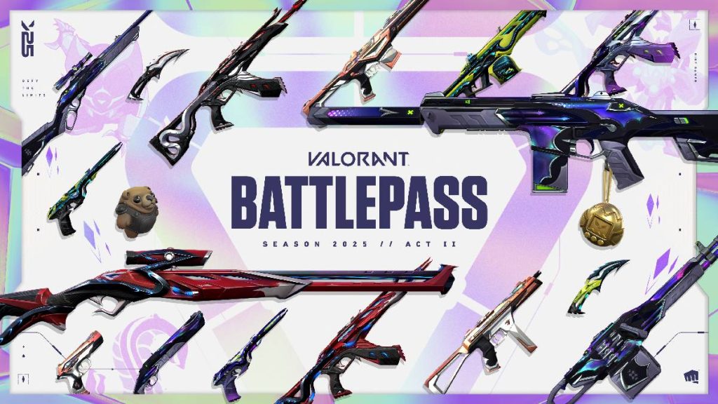 VALORANT Battlepass Saison 2025 Acte 2 : date de sortie, prix, skins… toutes les informations du nouveau passe de combat !