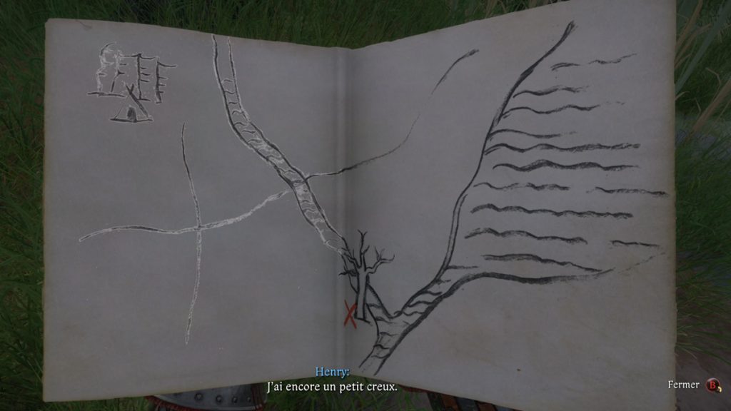 Kingdom Come Deliverance 2 Carte des bandits de Vidlak : où est cacher le trésor dans KCD2 ?