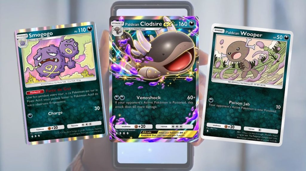 Deck Terraiste de Paldea EX sur Pokémon JCC Pocket : liste de toutes les cartes