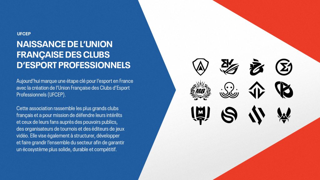 De Karmine Corp à Gentle Mates : ces structures dévoilent L’UFCEP pour faire évoluer l’esport en France !