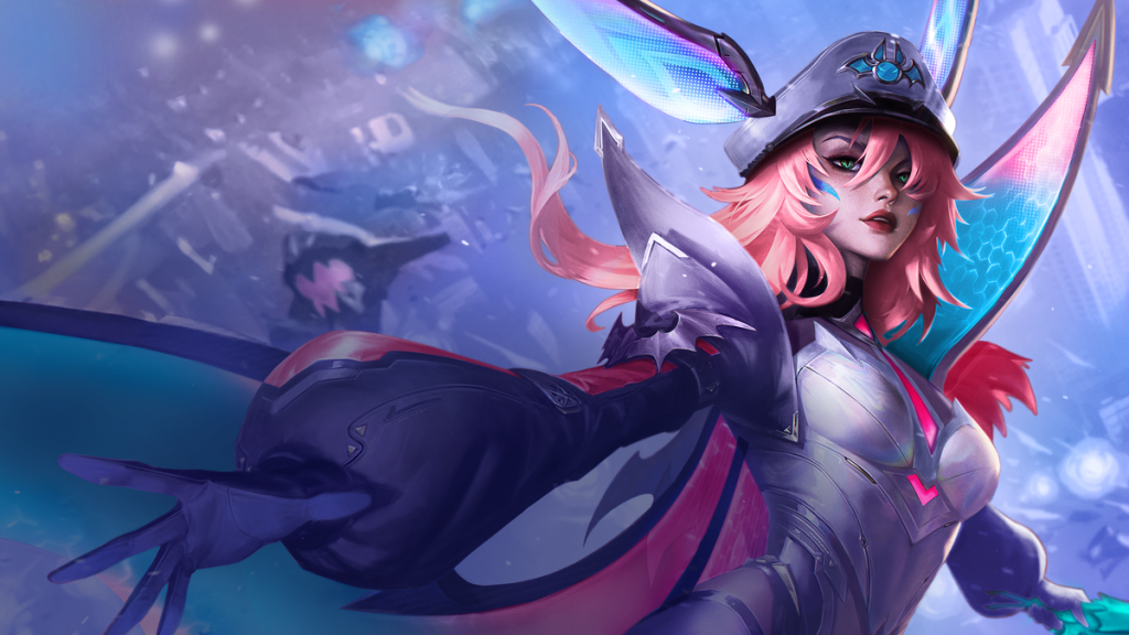 Compo Verticale Section Anima avec Xayah et Aurora au Set 14 de TFT