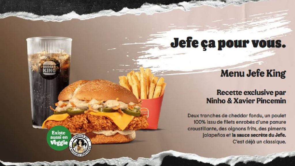 Burger King en collab avec Ninho : Découvre la recette et le prix du burger qui peut te faire gagner une place de concert !