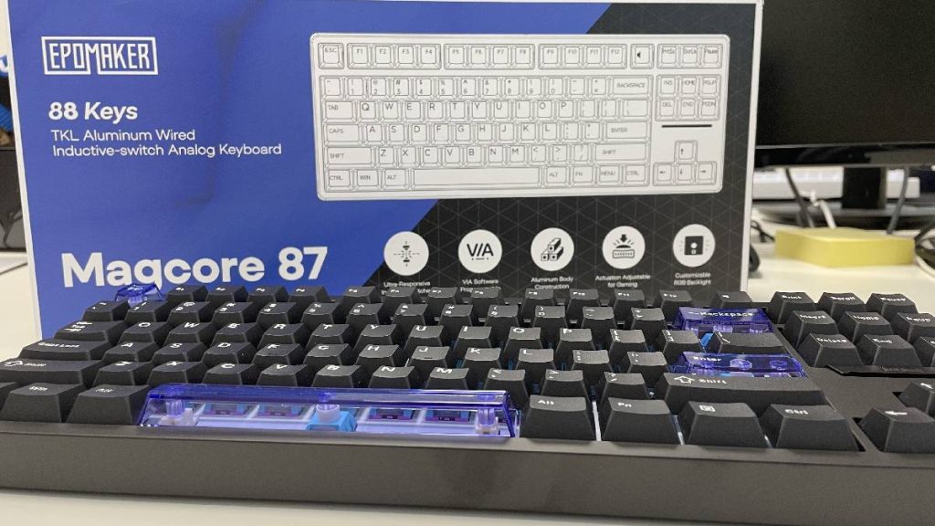 Test du Epomaker Magcore 87 : innovation magnétique au bout des doigts !