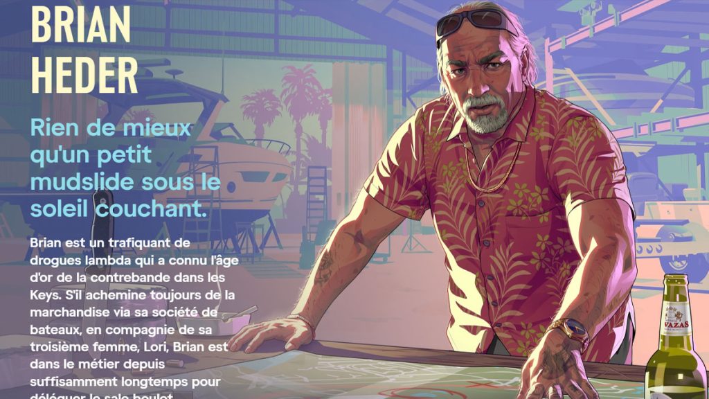 Brian Heder, qui est ce personnage au cœur du trafic de Vice City dans GTA 6 ?