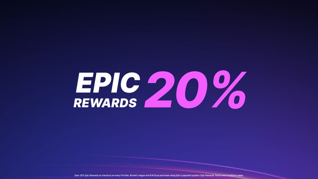 Epic Games offrent 20% de réduction sur les jeux de sa boutique pour les joueurs Fortnite, Rocket League et Fall Guys !