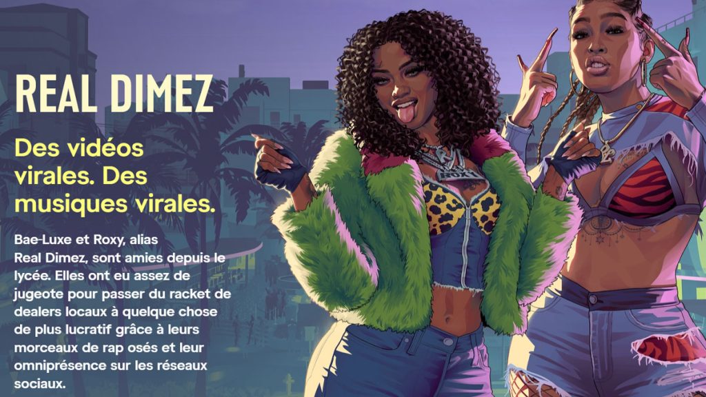 Real Dimez : ce duo rap qui va faire trembler Vice City dans GTA 6