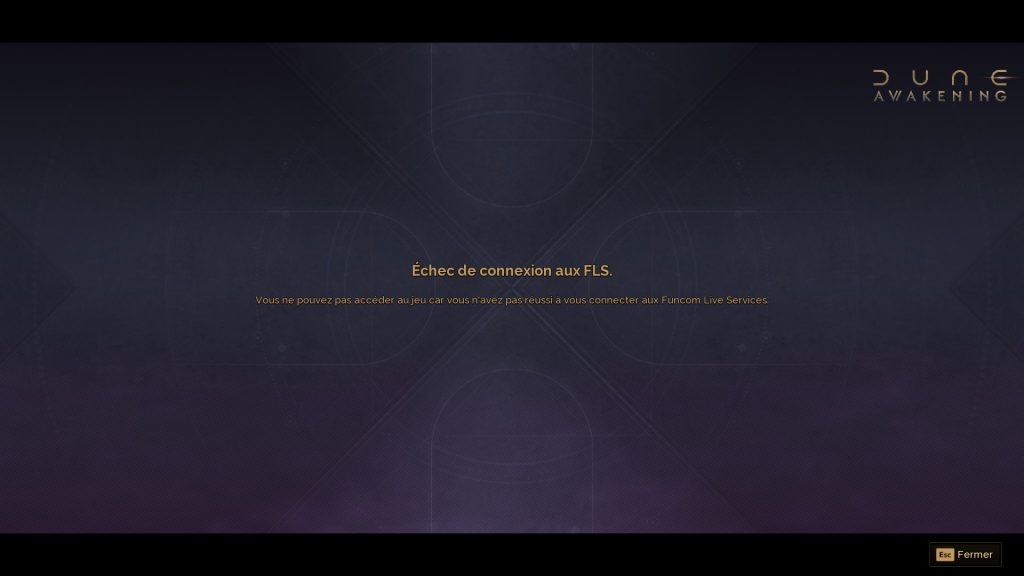 Impossible de lancer le jeu Dune Awakening : que faire pour résoudre vos problèmes de connexion sur le jeu ?
