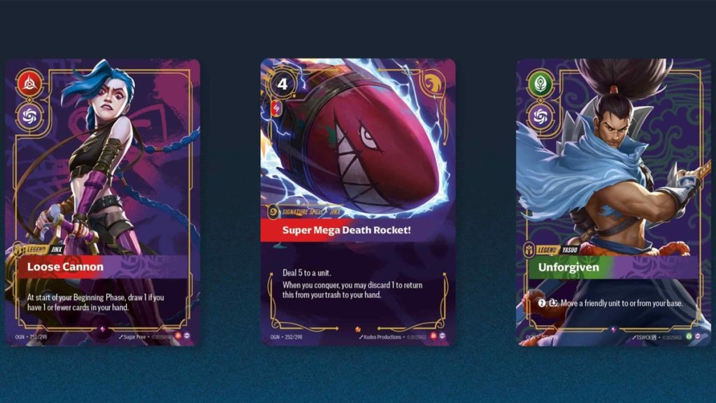 Riftbound liste des cartes : quels sont les champions choisis pour le TCG basé sur League of Legends ?