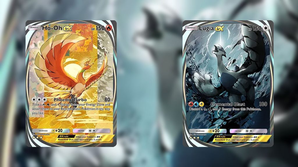 Le meilleur deck avec Lugia ex et Ho-Oh ex sur Pokémon Pocket