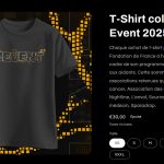T Shirt doré ZEvent 2025 : comment commander son exemplaire ?