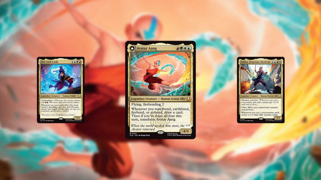 Avatar x MTG : Des cartes sublimes qui font revivre toute la légende d’Aang et de ses compagnons