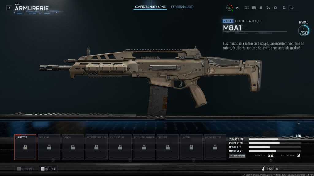 M8A1 Black Ops 7 : meilleure classe avec accessoires, équipements et atouts lors de la bêta de Call of Duty