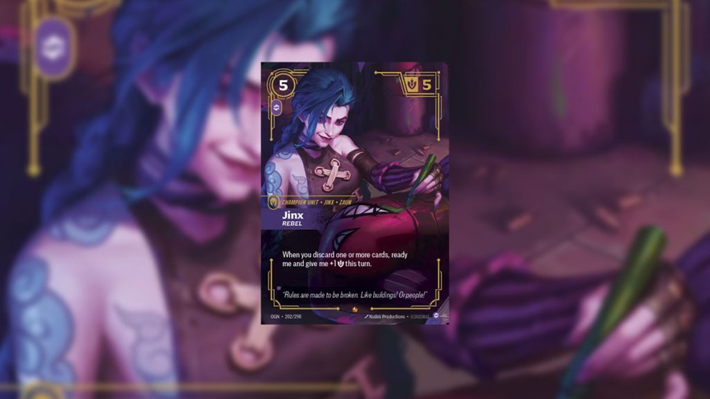 Guide du deck Jinx préconstruit sur riftbound, tout ce qu’il faut savoir pour le jouer