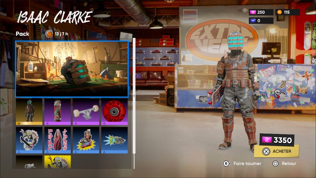 Skate : comment débloquer le pack Isaac Clarke, la référence délirante à Dead Space ?