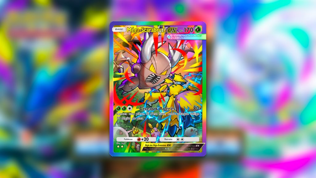 On tient peut-être le meilleur deck Méga-Scarabrute ex sur Pokémon JCC Pocket