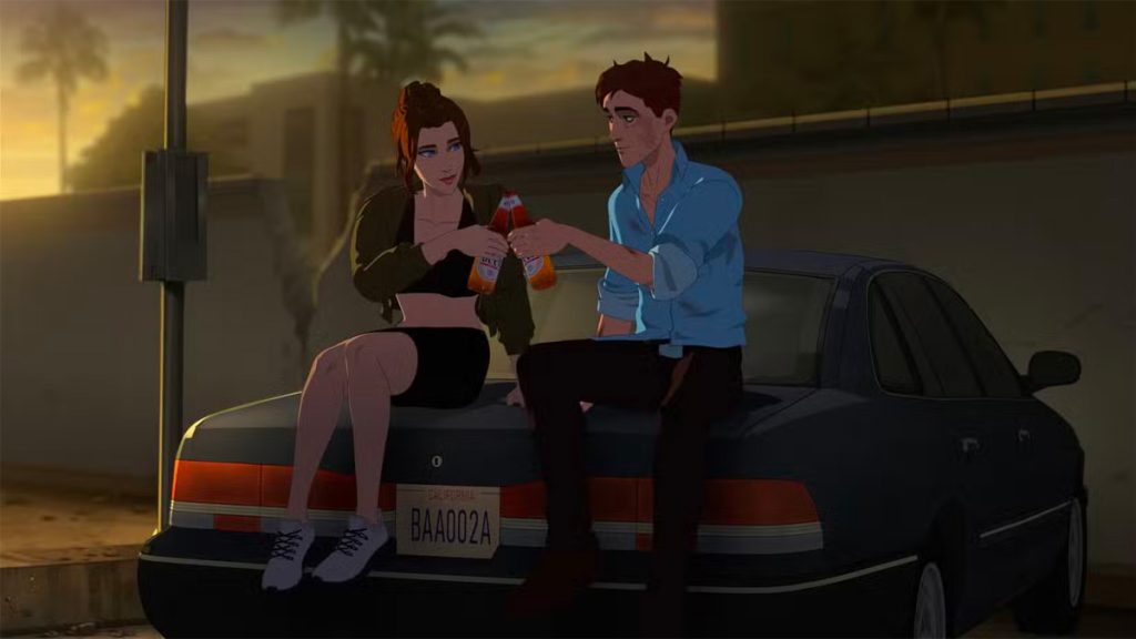 Robert et Blonde Blazer dans Dispatch.