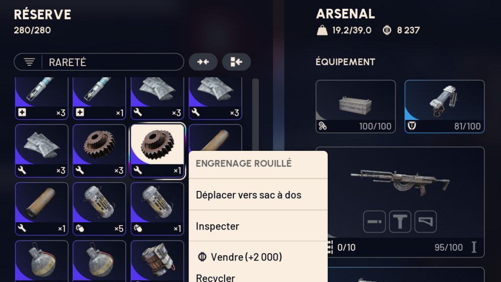 Engrenage rouillé ARC Riders : où en trouver facilement ?