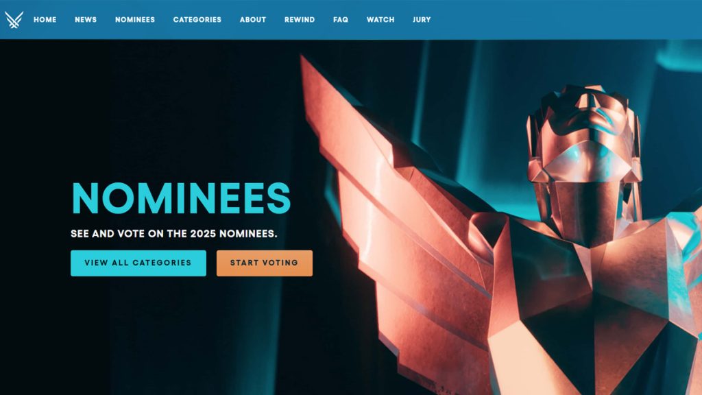 Vote Game Awards 2025 : où voter pour le jeu de l’année et les autres catégories des TGA ?