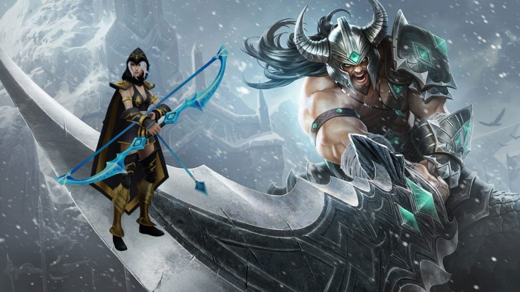 Compo Ashe Tryndamere Reroll sur le set 16 de TFT Lore & Legends