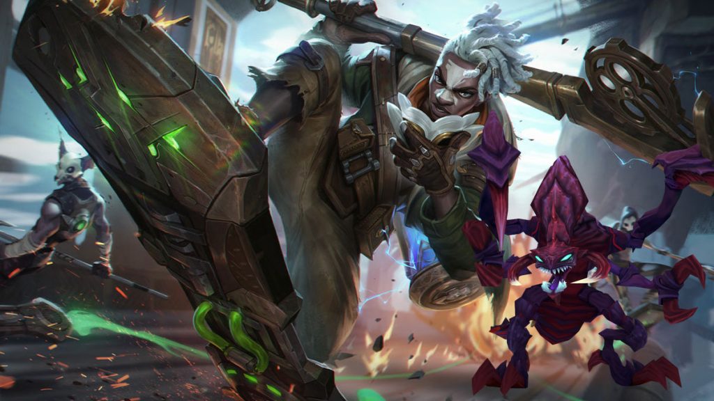 Compo Ekko Cho’Gath Reroll sur le set 16 de TFT Lore & Legends