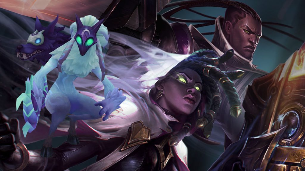 Compo Lucian & Senna avec Kindred sur le set 16 de TFT Lore & Legends
