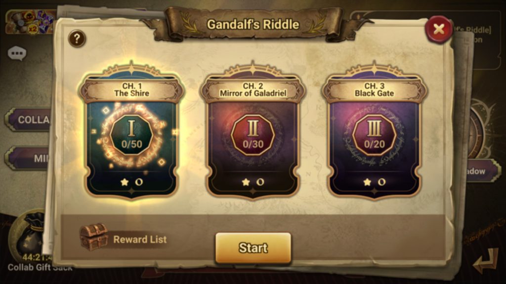 Summoners War x Le Seigneur des Anneaux.