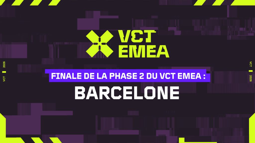 La finale du VCT EMEA aura lieu à Barcelone : un événement historique pour VALORANT