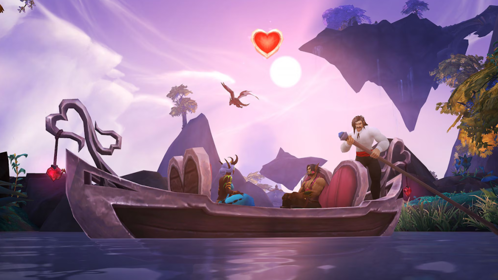 Boîte en forme de coeur WoW : Comment l&rsquo;obtenir et quel est son contenu durant l&rsquo;événement De l&rsquo;amour dans l&rsquo;air ?