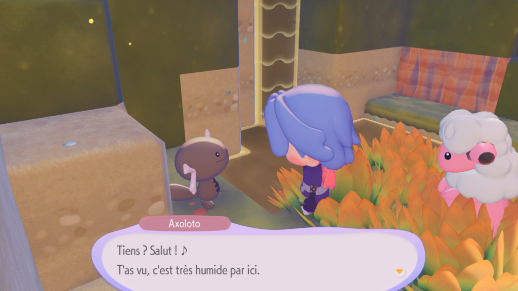 Comment trouver Axoloto de Paldea et apprendre la compétence Absorbe-Eau dans Pokémon Pokopia