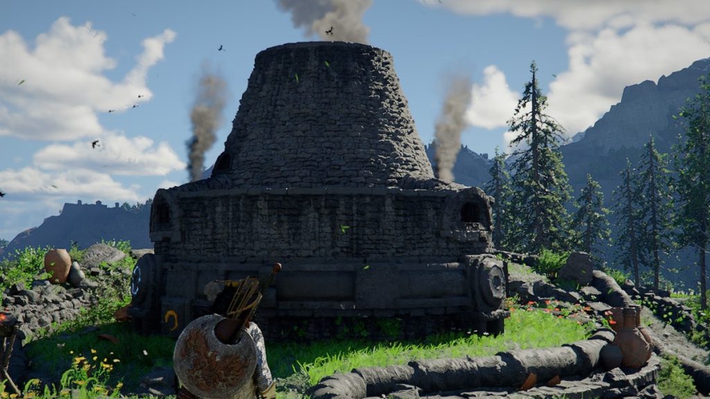 L&rsquo;atelier de l&rsquo;Antre Crimson Desert : réparation de four