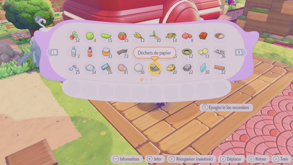 Comment augmenter la taille de l&rsquo;inventaire dans Pokémon Pokopia ?