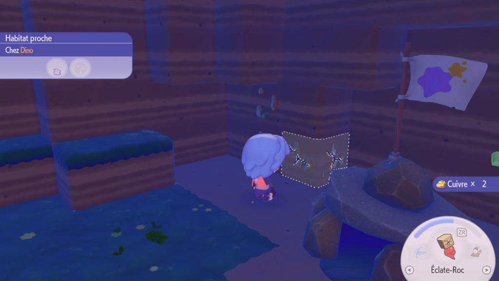 Comment obtenir du cuivre et fabriquer des lingots dans Pokémon Pokopia ?