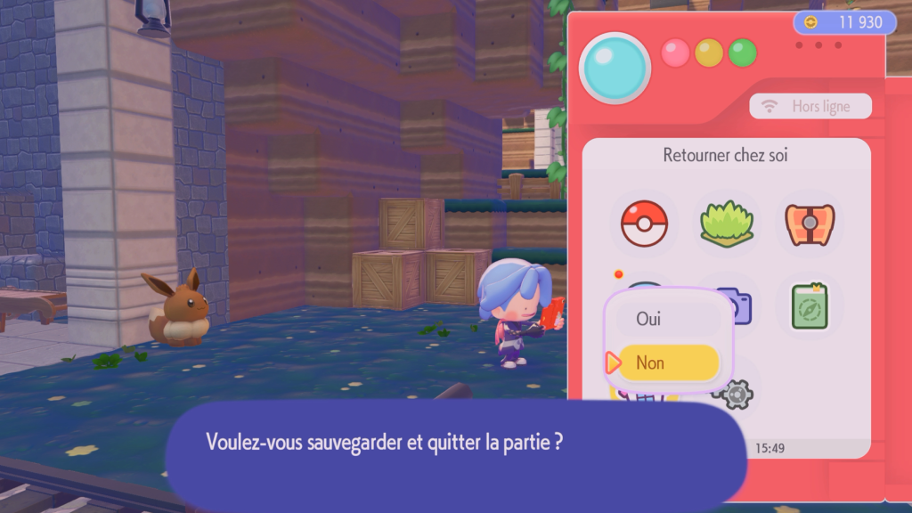 Comment sauvegarder dans Pokémon Pokopia ?