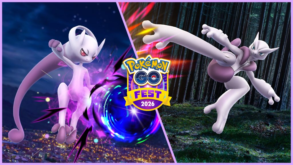 Pokémon GO Fest 2026 : Mega Mewtwo X et Y arrivent enfin