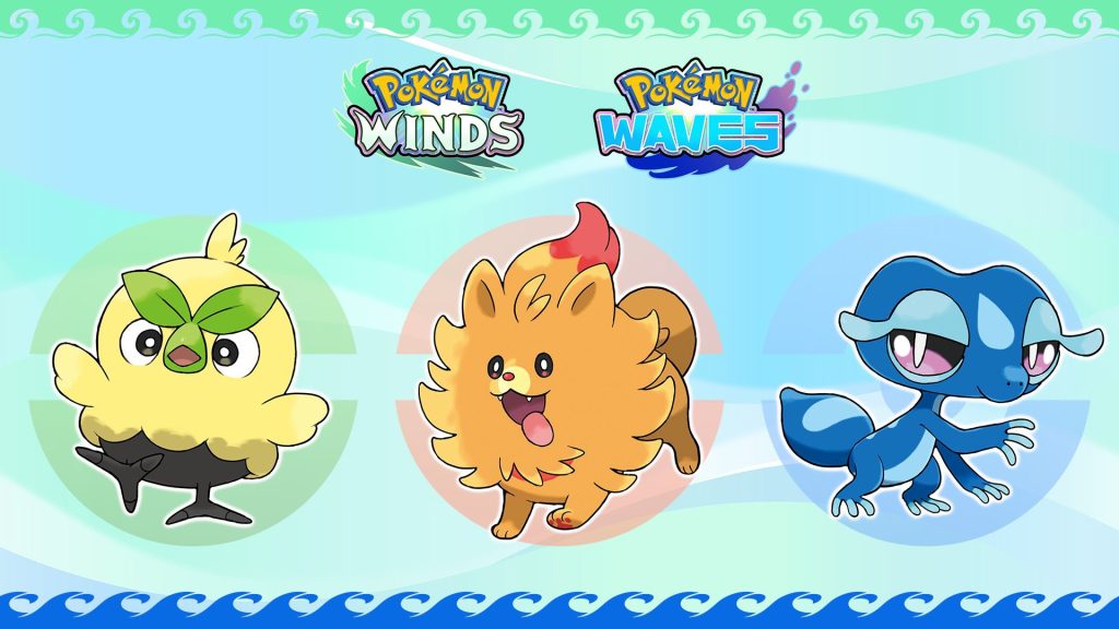 Pokémon Vent et Vagues : un leak annonce une sortie bien plus tardive que prévu