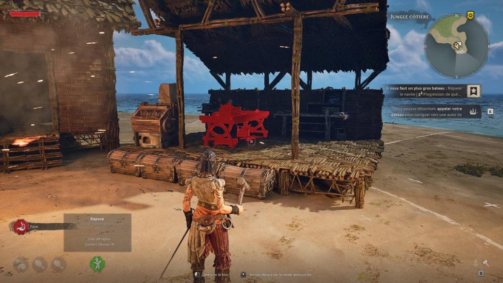 Windrose : comment construire et détruire ?